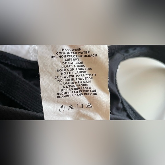 Black Swim Top - Picture 6 of 8